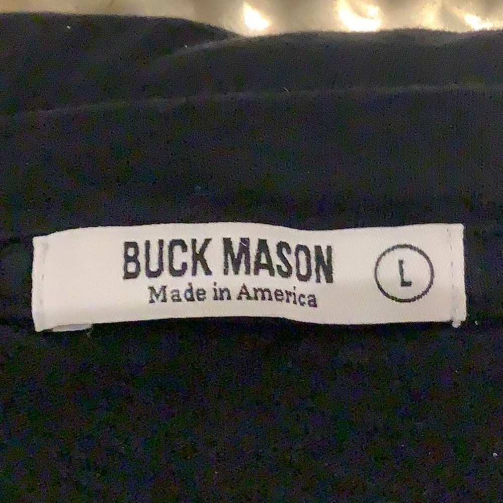 Buck Mason Black V Neck - Picture 4 of 9